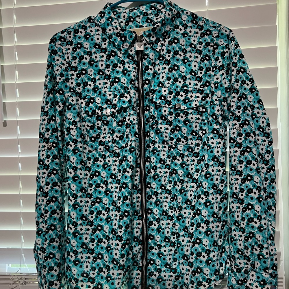 Michael Kors full zip long sleeve